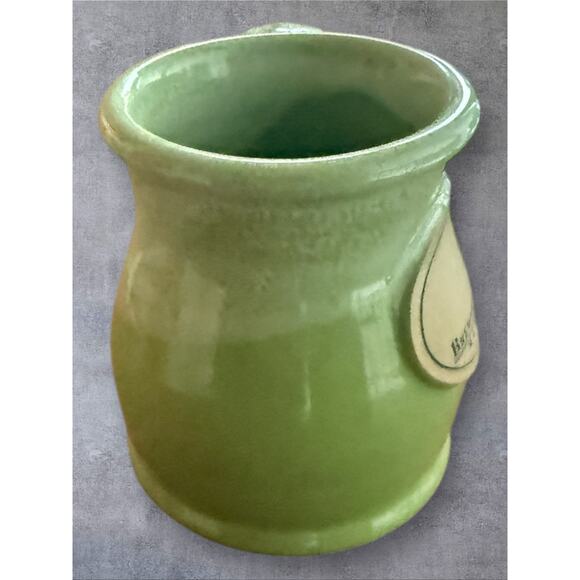 Brewery Gulch Inn Mendocino California Hand Thrown Green Glazed Coffee Mug 2019 - Picture 2 of 4